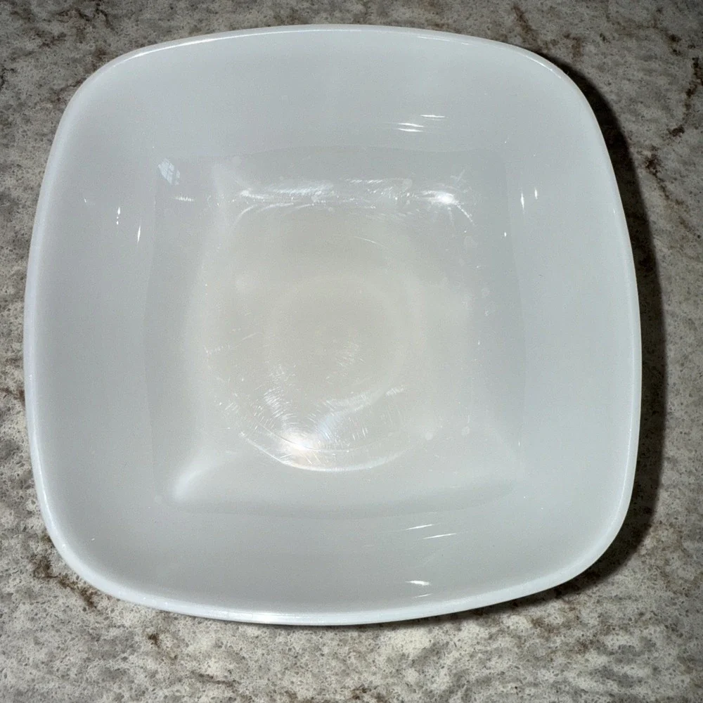 Tupperware Serve-ette Tray Bowl Lid seal dish beige brown Dip Vegetable 771-1